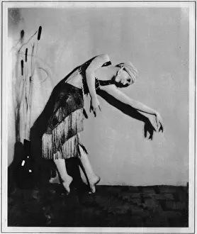 Savage Prints: A portrait of Nelly (Nellie) Savage, July 1925. A pupil of Michel Fokine
