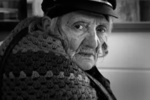 2010 Prints: Portrait of an old woman, Venice, Italy