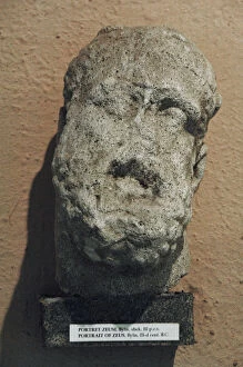 Portrait os Zeus. Byllis. 3rd century BC. Albania. Tirana. N