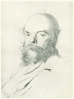 Movements Prints: Portrait Of Paul Verlaine