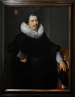 Images Dated 29th October 2013: Portrait of Paulus Moreelse (1571-1638)