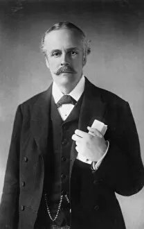 Portrait photograph of Arthur Balfour