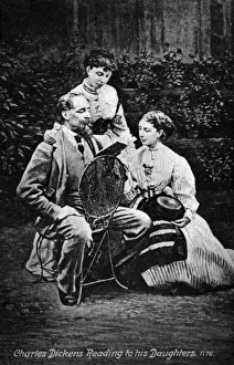 Critics Gallery: Portrait photograph of Charles Dickens