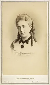 Visite Prints: Portrait photograph by Charles Reutlinger - CDV
