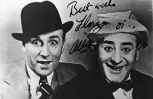 Acts Prints: Portrait photograph of Flanagan and Allen