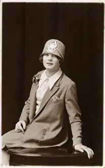 Londoner Prints: Portrait photograph of a smart London woman