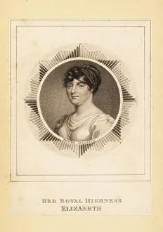 Portrait of Princess Elizabeth of England in her 30s, early 1800