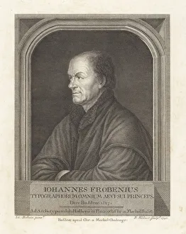 Humanist Prints: Portrait of publisher Johann Froben, c. 1460-1527