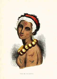 Portrait of Queen Kaonoe of Hawaii