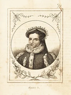 Virtue Prints: Portrait of Queen Mary I of England