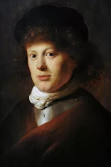 Rijn Collection: Portrait of Rembrandt (1606-1669) by Jan Lievens (1607-1674)