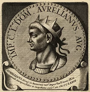Portrait of Roman Emperor Aurelian