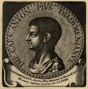Portrait of Roman Emperor Diadumenian