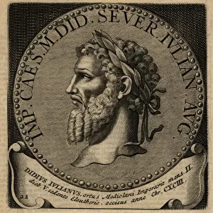 Portrait of Roman Emperor Didius Julianus