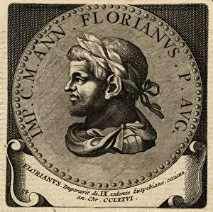 Images Dated 7th October 2019: Portrait of Roman Emperor Florianus
