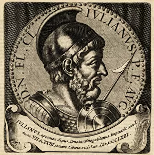 Portrait of Roman Emperor Julian