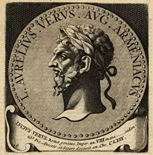 Portrait of Roman Emperor Lucius Verus