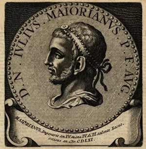 Coin Gallery: Portrait of Roman Emperor Majorian