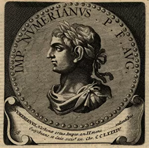 Images Dated 7th October 2019: Portrait of Roman Emperor Numerian