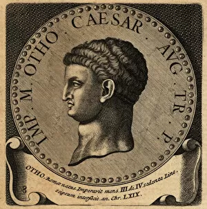 Portrait of Roman Emperor Otho