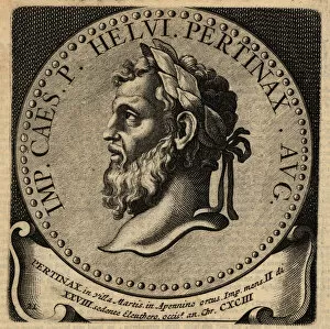 Portrait of Roman Emperor Pertinax