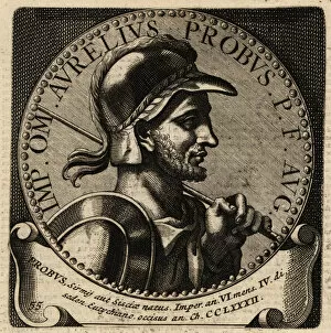 Portrait of Roman Emperor Probus