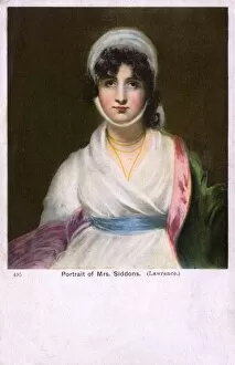 Tragedy Collection: Portrait of Sarah Siddons by Sir Thomas Lawrence