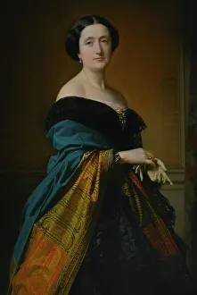 Jaime Prints: Portrait of Saturnina Canaleta, 1856, by Federico