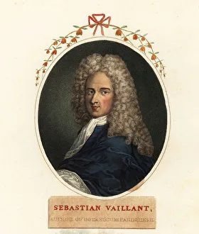 Portrait of Sebastian Vaillant, French botanist, 1669-1722