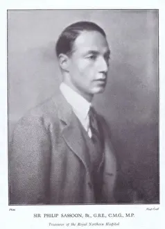 Sassoon Prints: Portrait of Sir Philip Sassoon, 1925