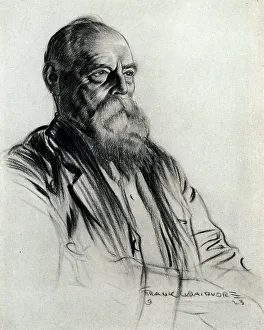 Whitmore Prints: A portrait sketch of an unknown