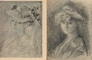 Similar Prints: Portrait Studies Of Young Women