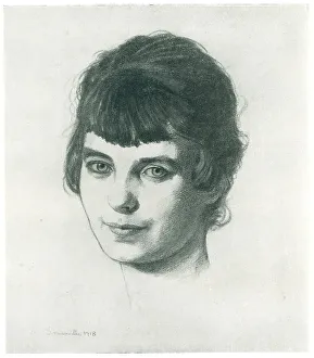 Portrait Study Of A Woman