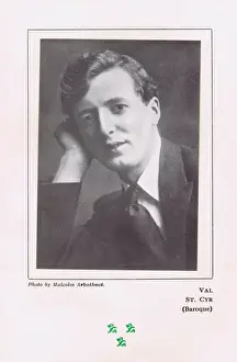 A portrait of Val St Cyr