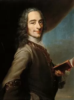 Quentin Gallery: Portrait of Voltaire