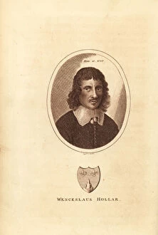 Portrait of Wenceslaus Hollar the engraver