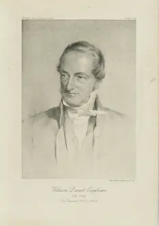 Geologist Prints: Portrait of William Daniel Conybeare (1787-1857)