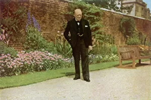 Edition Collection: Portrait of Winston Churchill