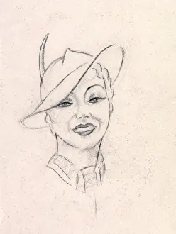 Portrait of a woman, 1930s
