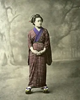 Portrait of a woman, Japan