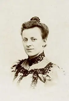 Trimmings Prints: Portrait of a woman, Normandy, France