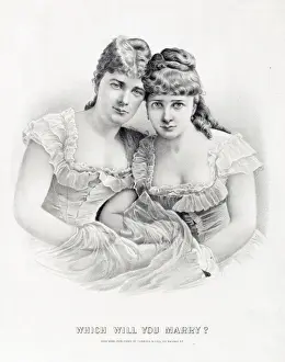 Portrait of two women