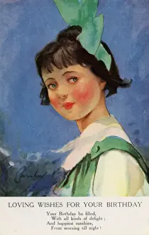 Portrait of a young girl