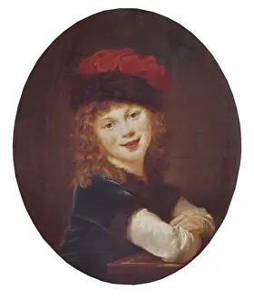 Childish Prints: Portrait of young girl, 1788-1790. Francesc Camb󧳠