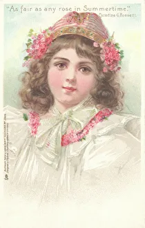 Brundage Prints: Portrait of a Young Girl