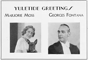 Broadway Gallery: Portraits of the British ballroom dancers Marjorie