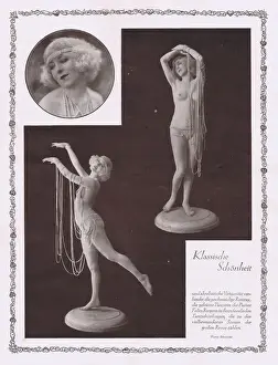 Herman Prints: Portraits of the dancer Roseray in Herman Hallers Noch und Noch, Admiralspalast