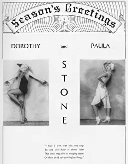 Paula Prints: Portraits of the dancers Dorothy and Paula Stone, 1931