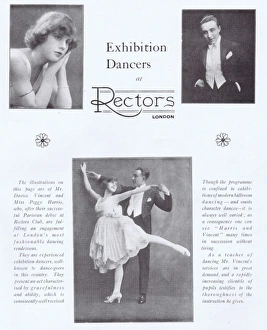 Images Dated 22nd April 2016: Portraits of Davico Vincent and Peggy Harris, exhibition dan