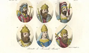 Portraits of early Russian rulers Portraits of early Russian rulers